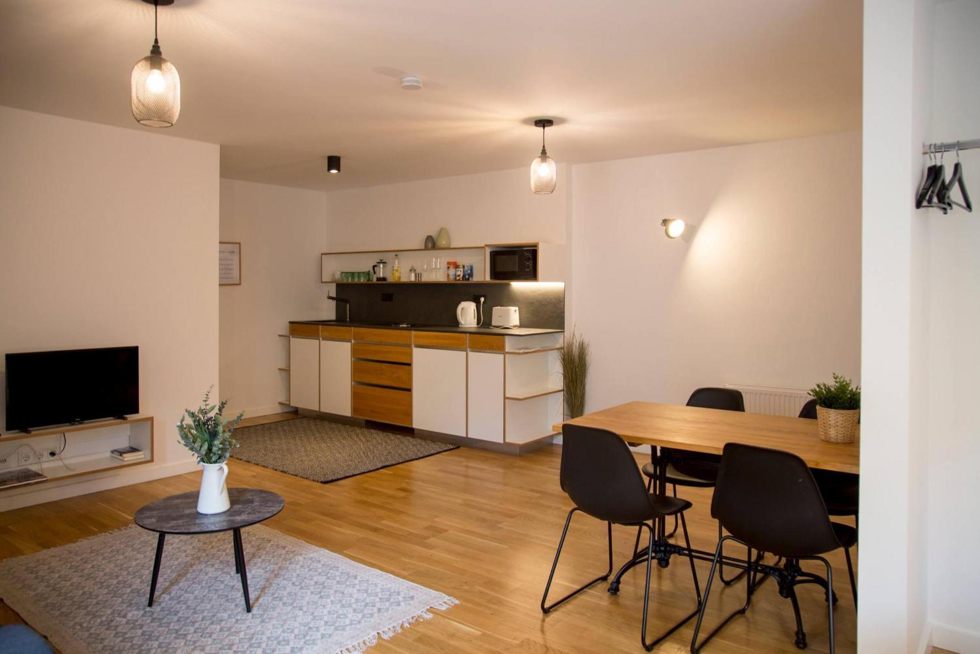 Madflats Hotel-Apartments S-Bahn Friedenau Berlín Pokoj fotografie